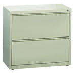30-Inch 2-Drawer Steel Lateral File Cabinet with Lock