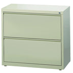 30-Inch 2-Drawer Steel Lateral File Cabinet with Lock