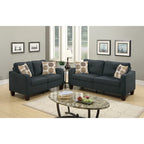 2 Piece Sofa Set with Accent Pillows
