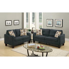 2 Piece Sofa Set with Accent Pillows