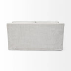 Denly I Beige Slipcover Two Seater Sofa