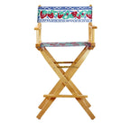 30 Director's Chair Natural Frame-Strawberry Park - 23W x 19D x 45.5H