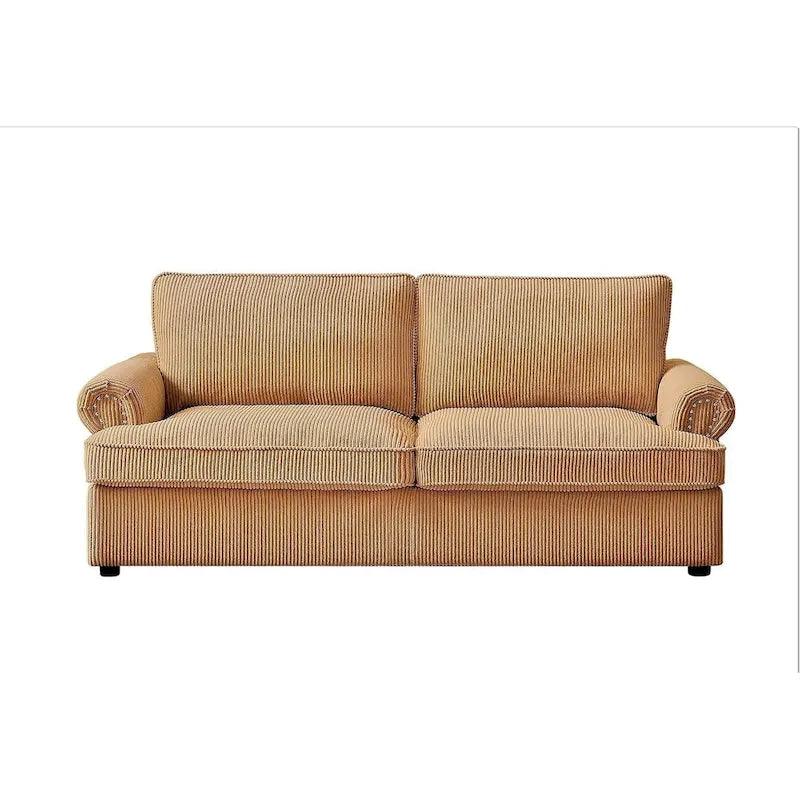 US Pride Furniture Viviana 76 inch Polyester Cushion Back Sofa Bed