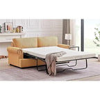 US Pride Furniture Viviana 76 inch Polyester Cushion Back Sofa Bed