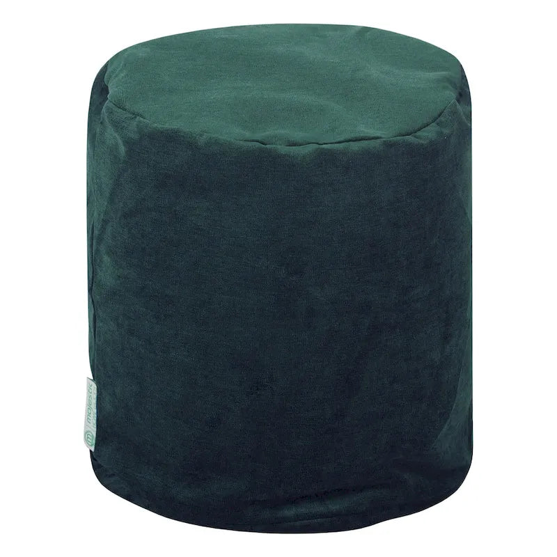 Majestic Home Goods Villa Collection Indoor Ottoman Pouf 16 L x 16 W x 17 H