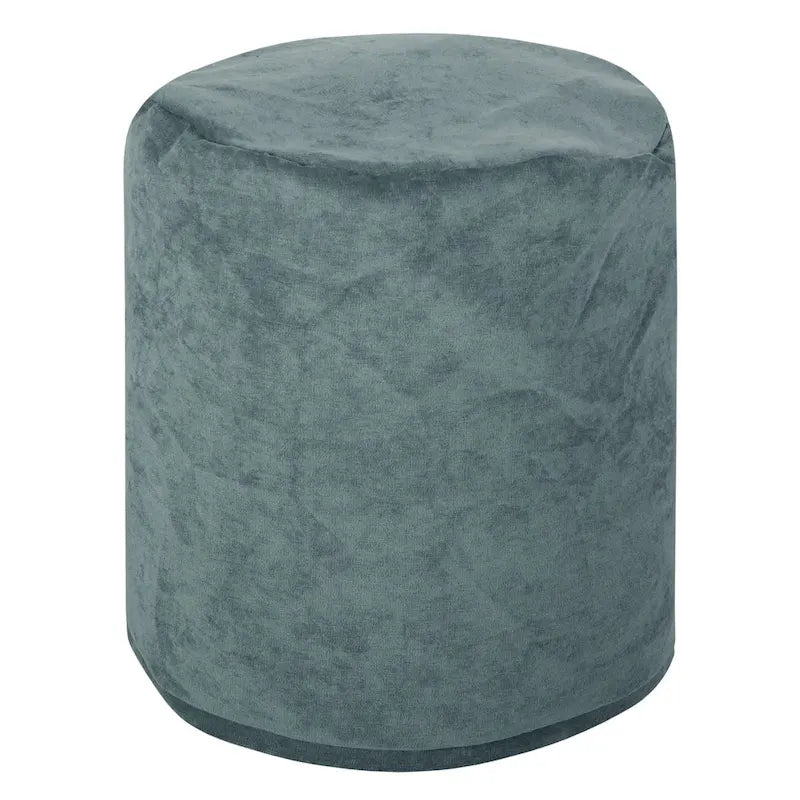 Majestic Home Goods Villa Collection Indoor Ottoman Pouf 16 L x 16 W x 17 H