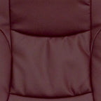 Contemporary Multi-Position Recliner and Ottoman with Wrapped Base