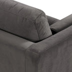 Divano sezionale destro in tessuto Napa 104.5 Poly & Bark