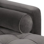 Divano sezionale destro in tessuto Napa 104.5 Poly & Bark