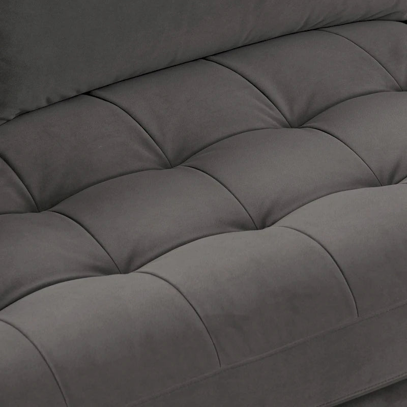 Divano sezionale destro in tessuto Napa 104.5 Poly & Bark