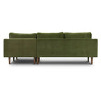 Divano sezionale destro in tessuto Napa 104.5 Poly & Bark