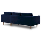Divano sezionale destro in tessuto Napa 104.5 Poly & Bark