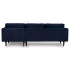 Divano sezionale destro in tessuto Napa 104.5 Poly & Bark
