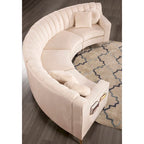 Velvet Sofas & Couches 4 Seats Round shape - 142