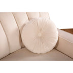 Velvet Sofas & Couches 4 Seats Round shape - 142