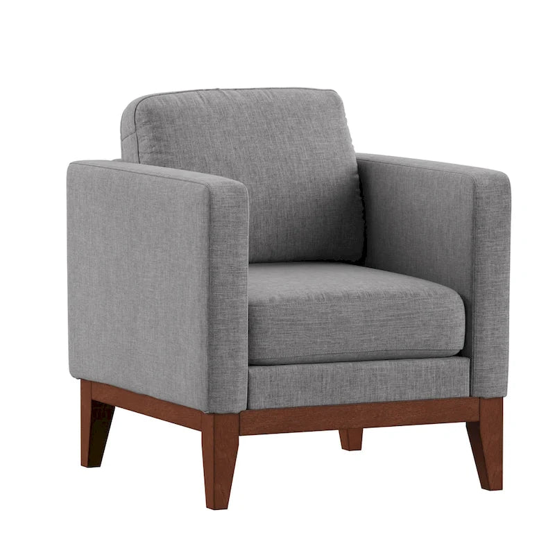 Vail Linen Upholstered Accent Chair by iNSPIRE Q Modern
