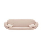Manhattan Comfort Contemporary Siri Sofa and Accent Chair Set with Pillows