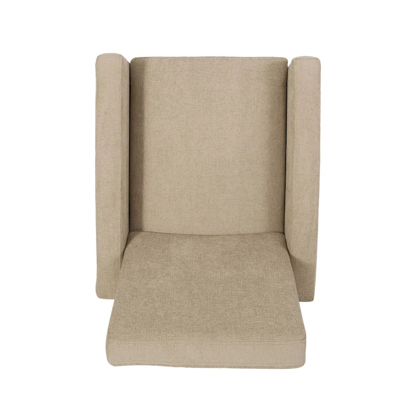 Kalstrom Upholstered Pushback Recliner by Christopher Knight Home