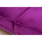 Legend Furniture Covertible Velvet Sofa Bed Sleeper