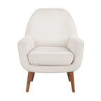 Poltrona in velluto Mid-Century
