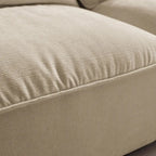 VANOMi 88.6 inch Modern Sofa, Leisure Couch For Gaming Room Living Room - 75' x 24'