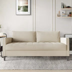 CraftPorch Contemporary Minimalist Linen Upholstered 3-Piece Living Room Set