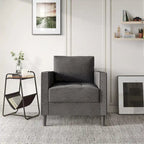 CraftPorch Contemporary Minimalist Linen Upholstered 3-Piece Living Room Set