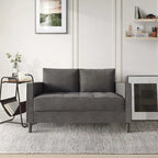 CraftPorch Contemporary Minimalist Linen Upholstered 3-Piece Living Room Set