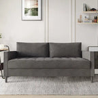 CraftPorch Contemporary Minimalist Linen Upholstered 3-Piece Living Room Set