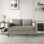 CraftPorch Contemporary Minimalist Linen Upholstered 3-Piece Living Room Set
