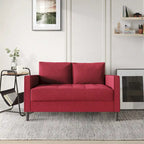 CraftPorch Contemporary Minimalist Linen Upholstered 3-Piece Living Room Set