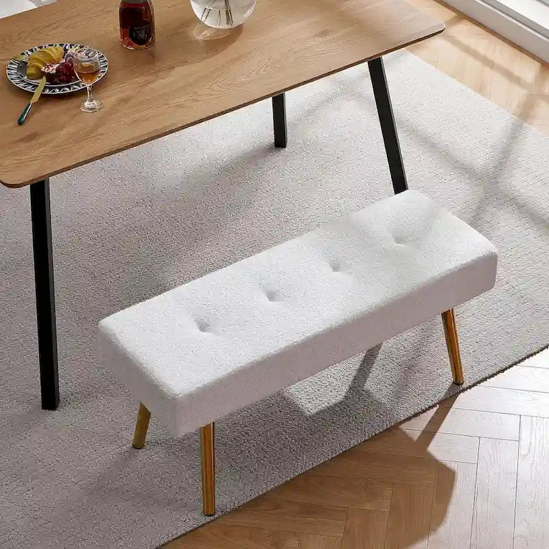 Howtai Upholstered Bench for bedroom, entryway, dining room