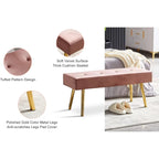 Howtai Upholstered Bench for bedroom, entryway, dining room