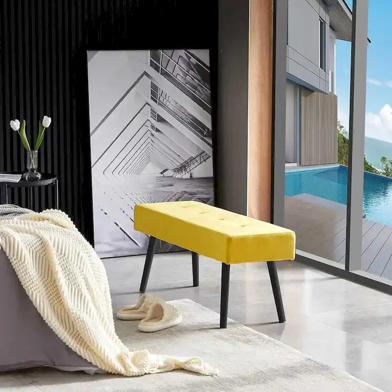 Howtai Upholstered Bench for bedroom, entryway, dining room