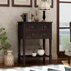 Colby 3-drawer Console Table with Bottom Shelf