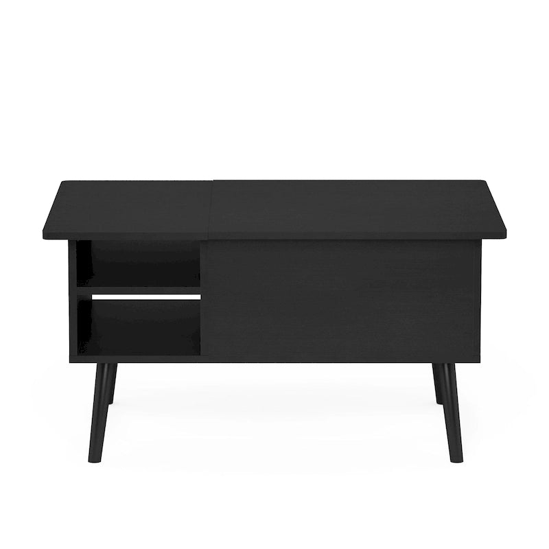 Furinno Jensen Lift Top Coffee Table With Wooden Leg