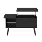 Furinno Jensen Lift Top Coffee Table With Wooden Leg