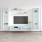 Fly AB2 35TV Wall Mounted Floating Modern Entertainment Center
