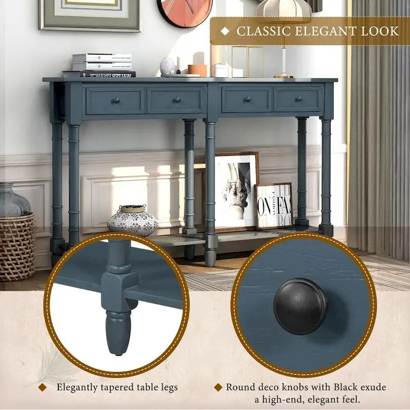 Console Table Sofa Table Easy Assembly