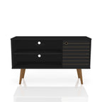 Mobile TV a 2 ripiani Liberty Mid-century Modern