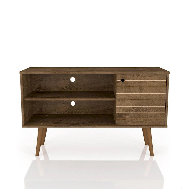 Mobile TV a 2 ripiani Liberty Mid-century Modern