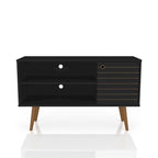 Mobile TV a 2 ripiani Liberty Mid-century Modern