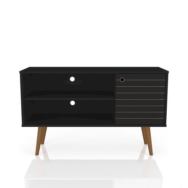 Mobile TV a 2 ripiani Liberty Mid-century Modern