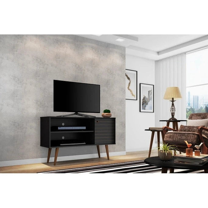 Mobile TV a 2 ripiani Liberty Mid-century Modern