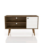 Mobile TV a 2 ripiani Liberty Mid-century Modern