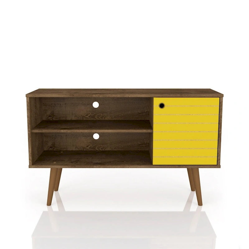 Mobile TV a 2 ripiani Liberty Mid-century Modern