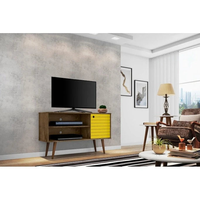 Mobile TV a 2 ripiani Liberty Mid-century Modern
