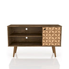Mobile TV a 2 ripiani Liberty Mid-century Modern