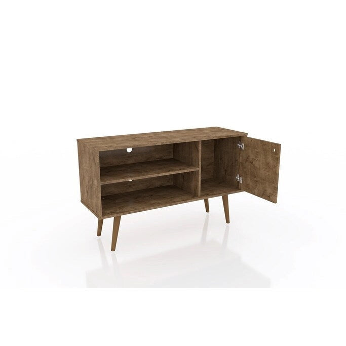 Mobile TV a 2 ripiani Liberty Mid-century Modern