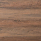 2-Tier Side Table with Metal Side Braces and Corner Caps